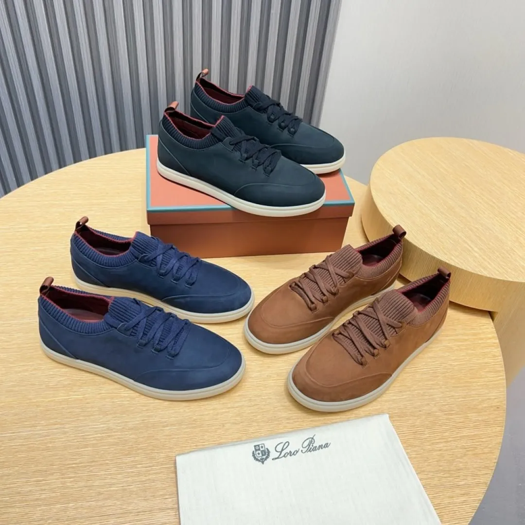 Men's men's shoes 💰P500💰[loro piana] The new moccasin shoes are popular all over the world, and the official website is selling like hotcakes. The upper is made of original first-layer cowhide and matched with original rubber soles. It is a classic. The complex craftsmanship and meticulous structure make the shoes light and soft, allowing you to walk comfortably and freely. Perfect for summer wear. Yardage: 38-45. (45 is custom-made and cannot be returned or exchanged)